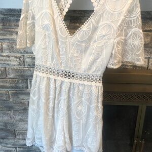 ROMPER white